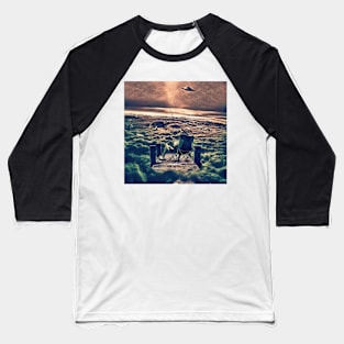 Fishing Above the Clouds Baseball T-Shirt